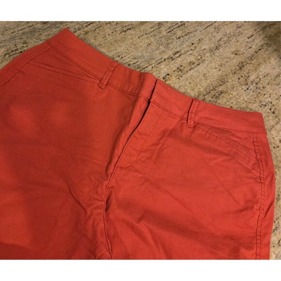 Lot of 2 Old Navy Size 12 Salmon Color Pepper Tamarind Pixie Chino - Picture 8 of 16